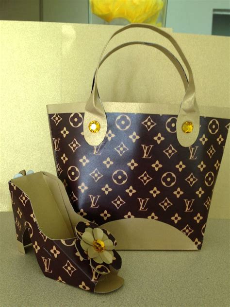 diy louis vuitton paper bag kit